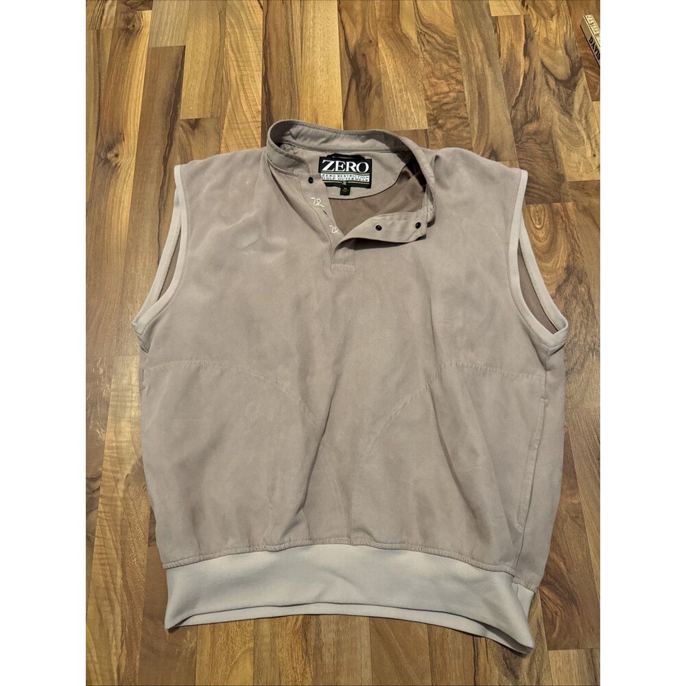 Zero Restriction Golf Waterproof Button Up Vest Men’s Size Medium